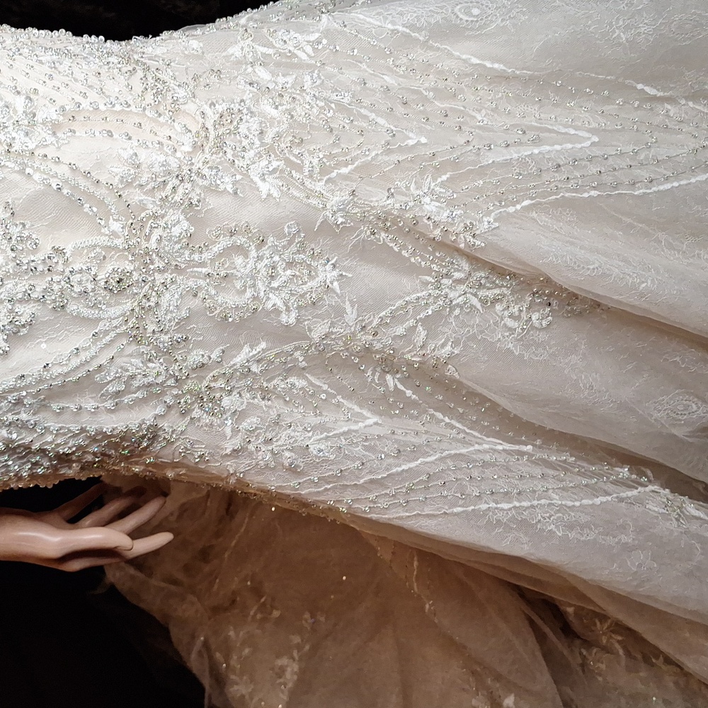 She's the Grand-Dom of all the wedding gowns. SIZE 12, # OJ1762 - Picture 6 of 14
